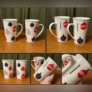 Starbucks Coffee Mug Holiday 2016 Christmas Collection 17 Fl Ounces